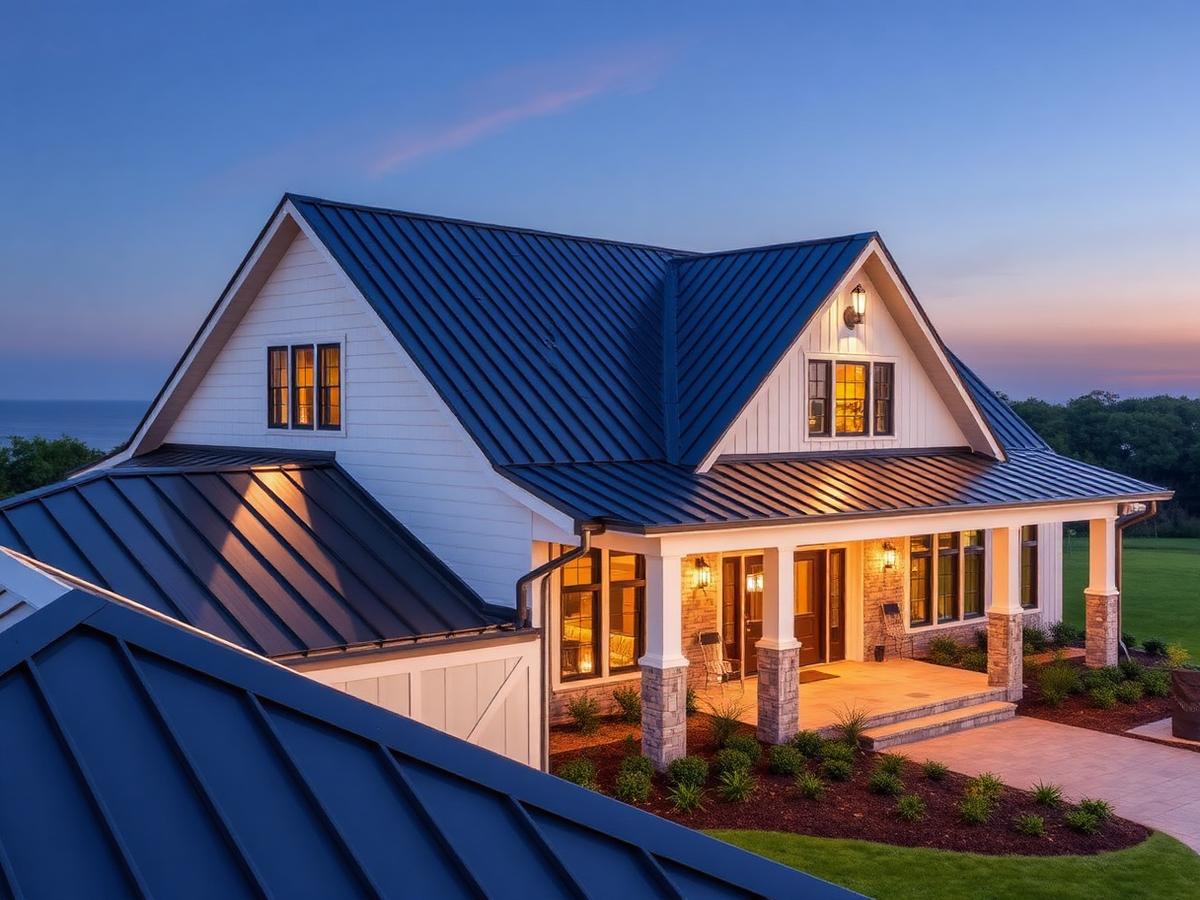 Standing Seam Metal Roof in Greer, SC by Tri Top Roofing